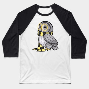 Kind Great Grey Owl Baseball T-Shirt